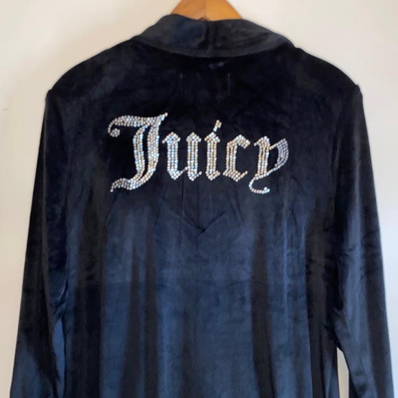 Juicy Couture Other - Juicy Couture Velour Rhinestone Robe